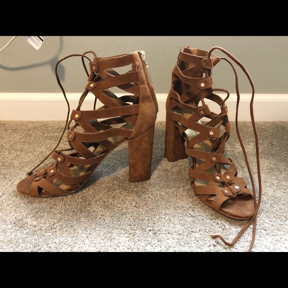 Dolce Vita lace up Karli heel sandal